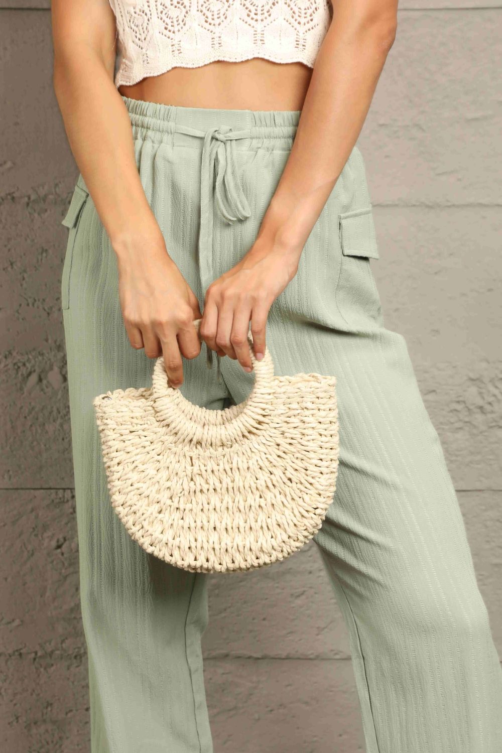 Honeybee Mumford's Crochet Crossbody Bag