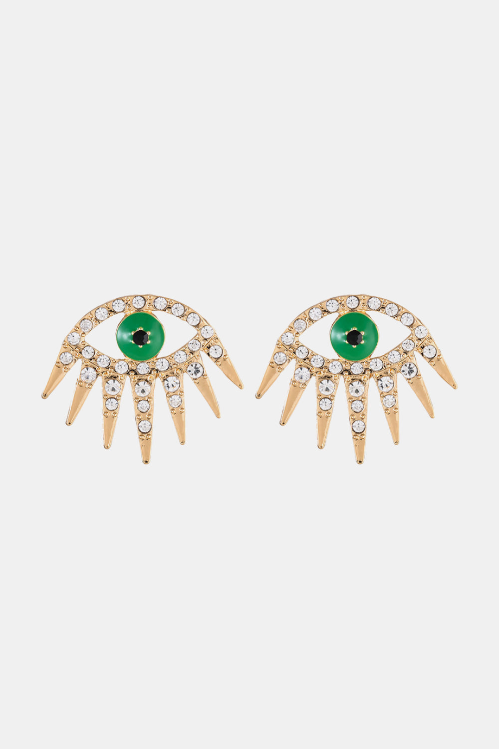 honeybee Mumford's Evil Eye Rhinestone Earrings