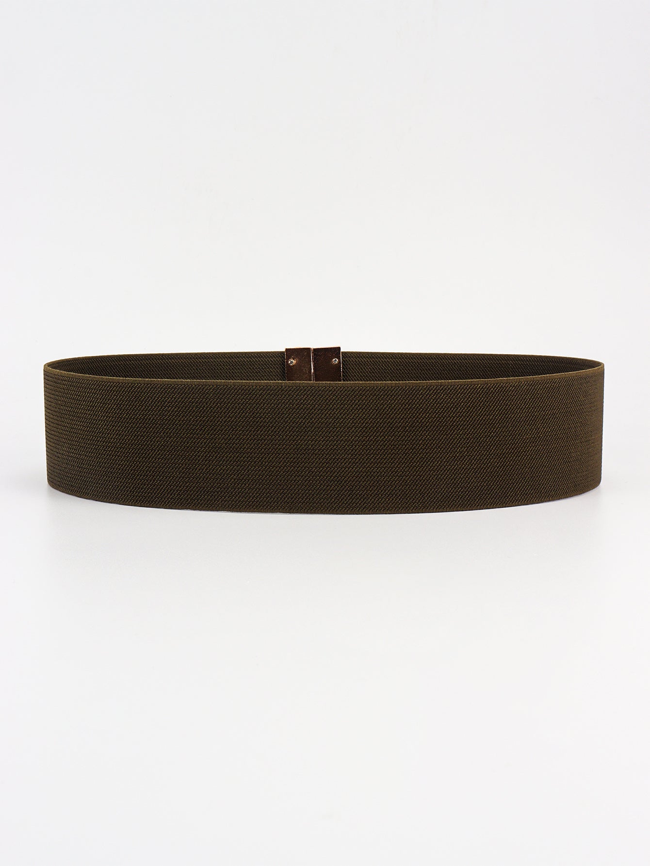 Honeybee Mumford's Tan or Black Buckle Elastic Belt