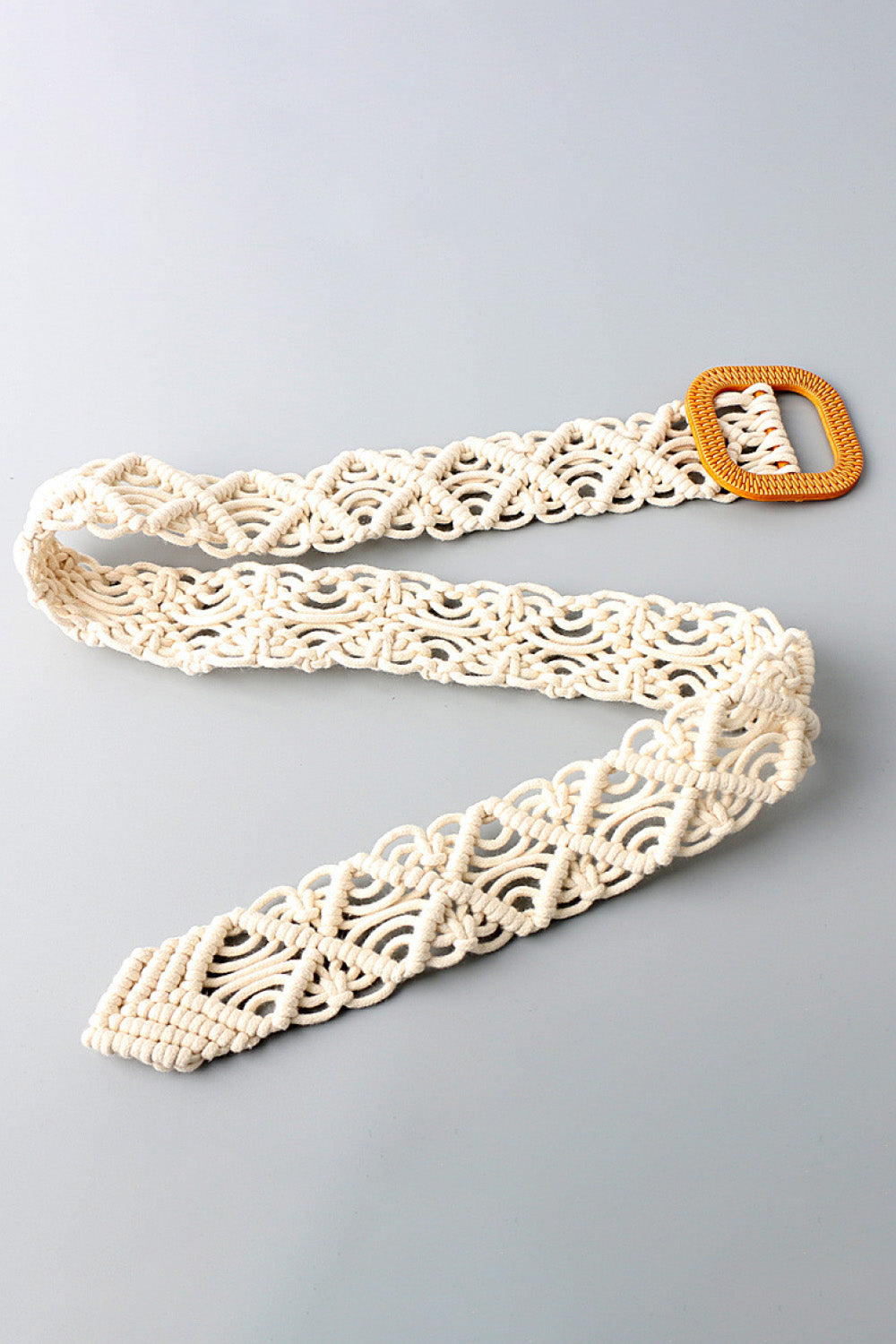 Honeybee Mumford's Wide Braid Belt with Resin Buckle