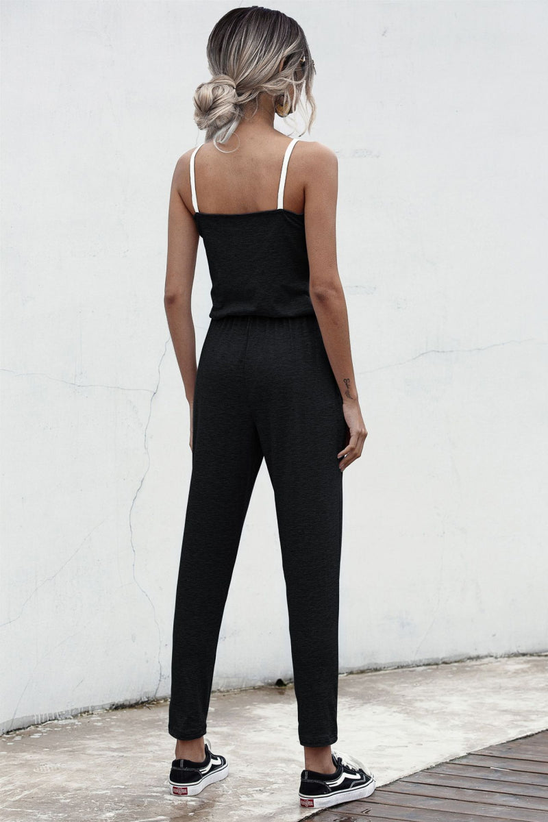 Honeybee Mumford's Contrast binding Cami Jumpsuit