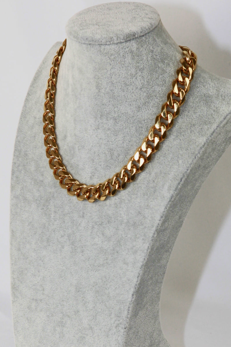 honeybee Mumford's Thick Curb Chain Necklace