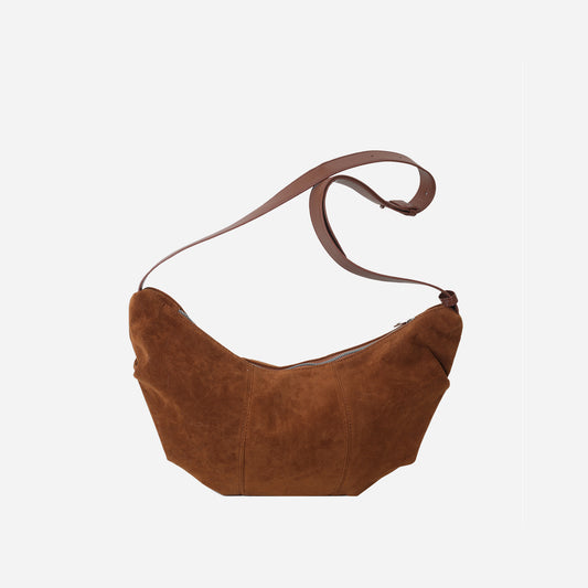 Honeybee Mumford's Suede Dumpling Bag