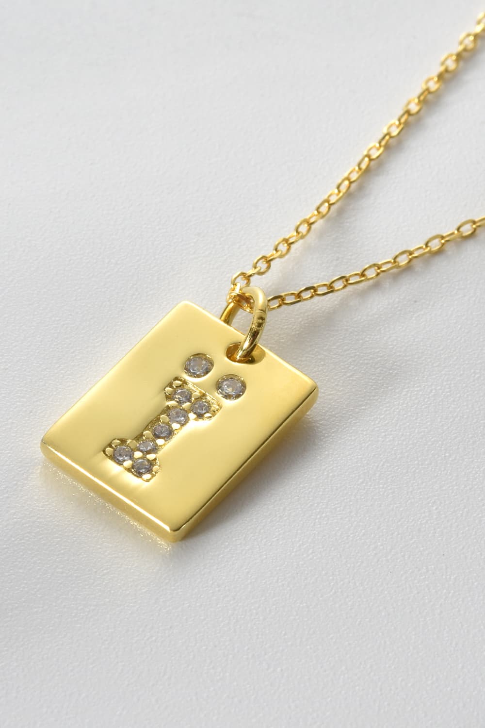 Honeybee Mumford's Rectangle Pendant Necklace