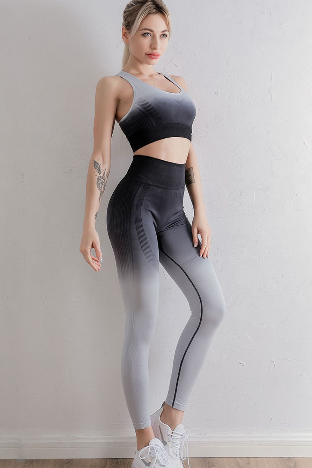 Honeybee Mumford's Gradient Sports Bra and Leggings Set