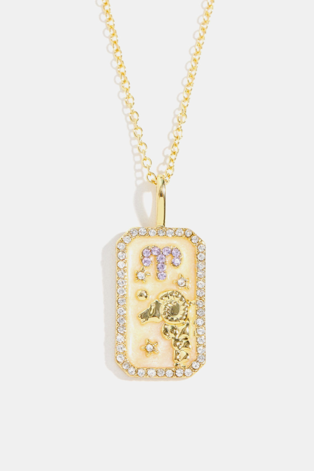 Honeybee Mumford's Rhinestone Zodiac and Constellation Pendant Necklace