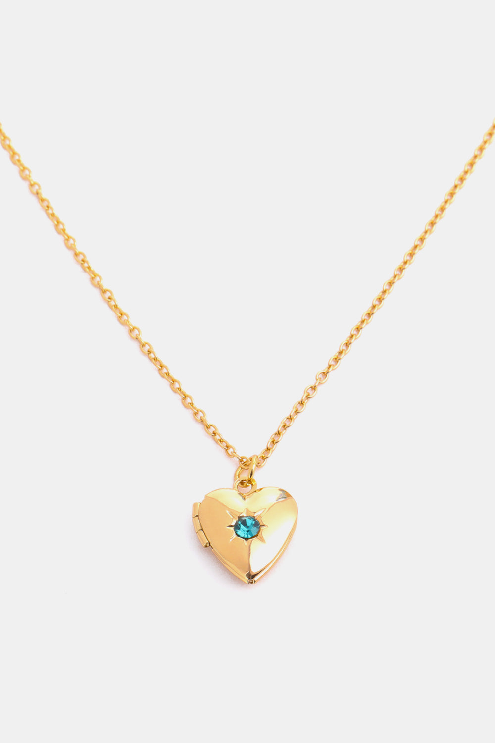 Honeybee Mumford's Heart Shape 14K Gold-Plated Pendant Necklace