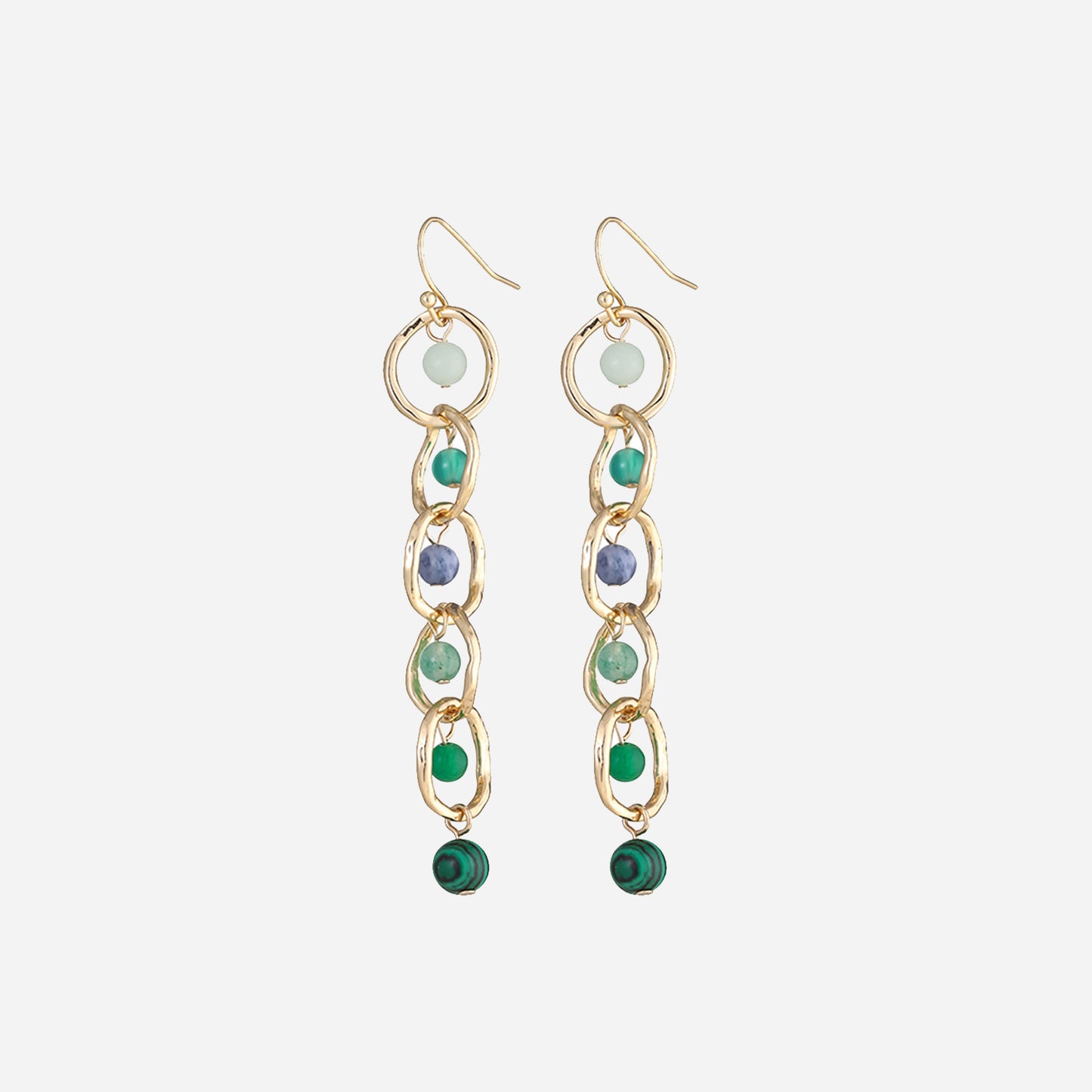 honeybee Mumford's Beaded Alloy Dangle Earrings