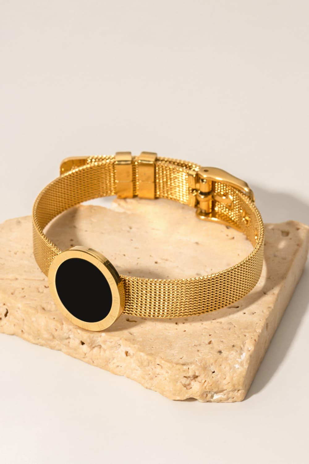 honeybee Mumford's 18K Gold-Plated Copper Wide Bracelet