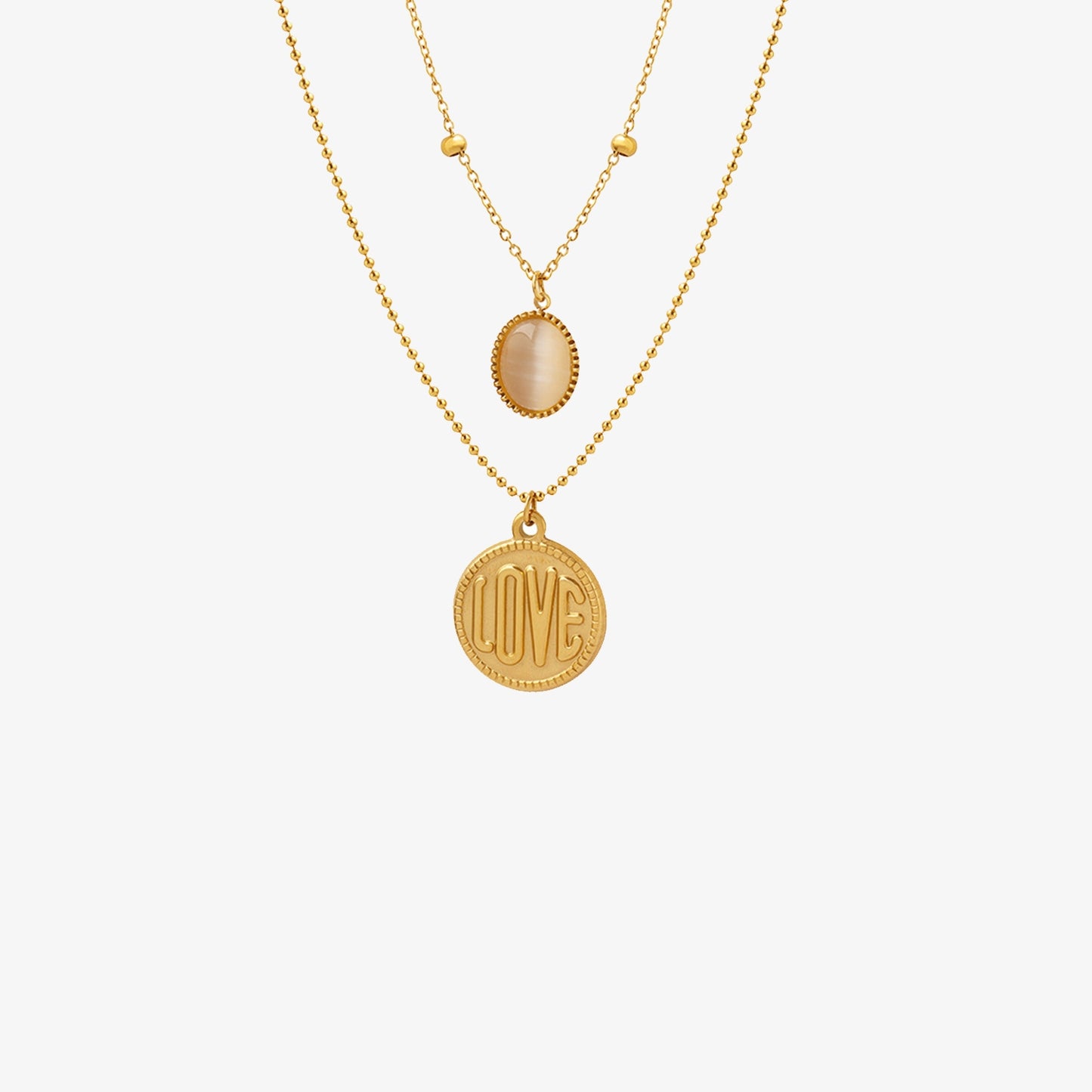 Honeybee Mumford's Double-Layered Necklace