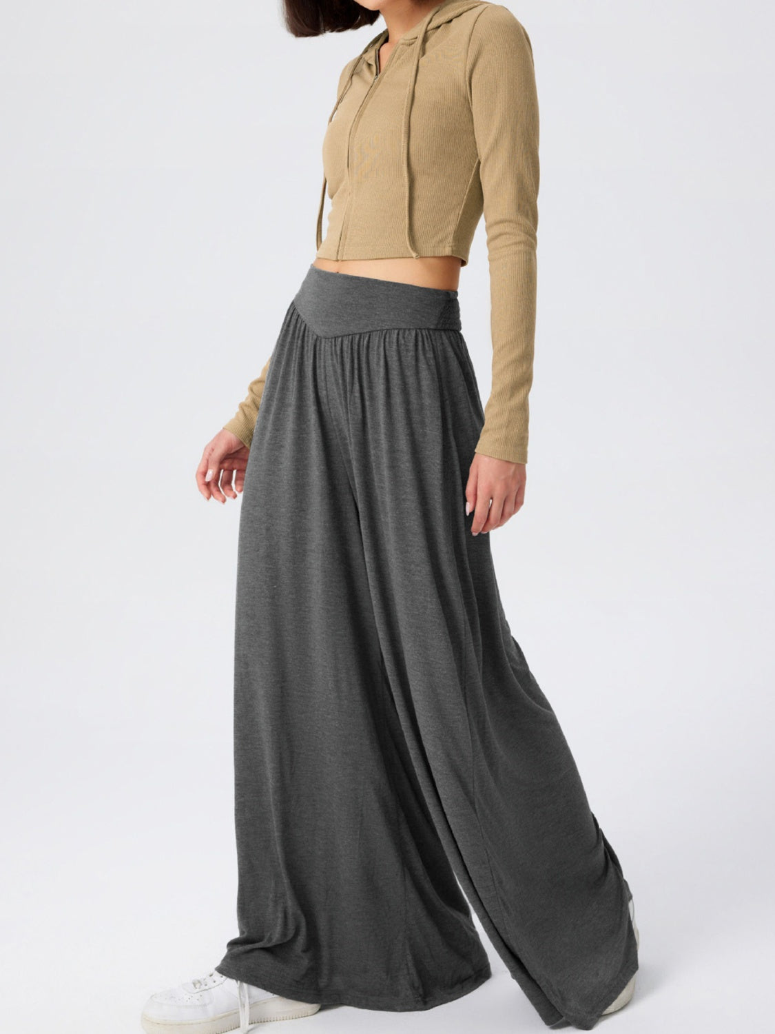 Honeybee Mumford's High Waist Wide Leg Pants