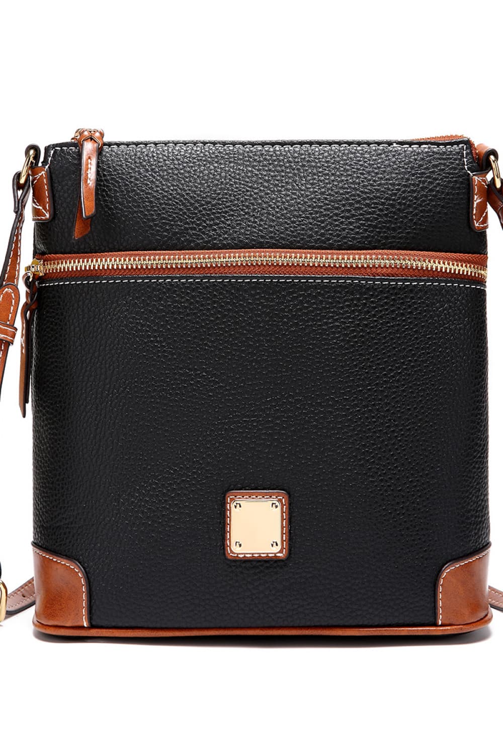 Honeybee Mumford's Leather Crossbody Bag