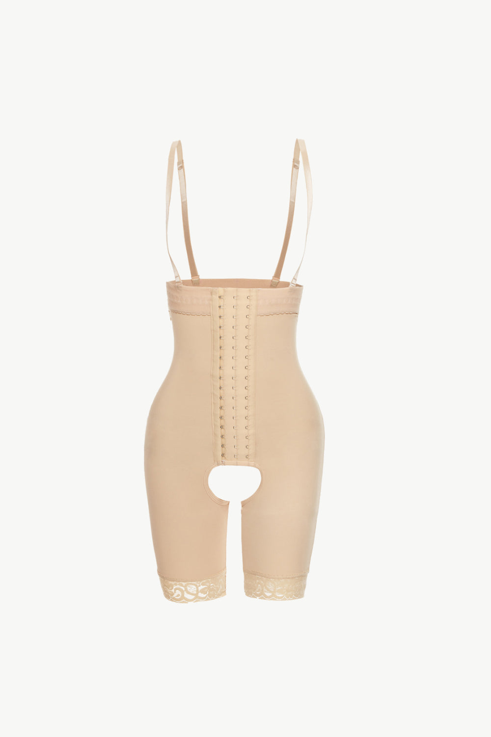 Honeybee Mumford's Full Size Hook-and-Eye Lace Trim Shaping Bodysuit