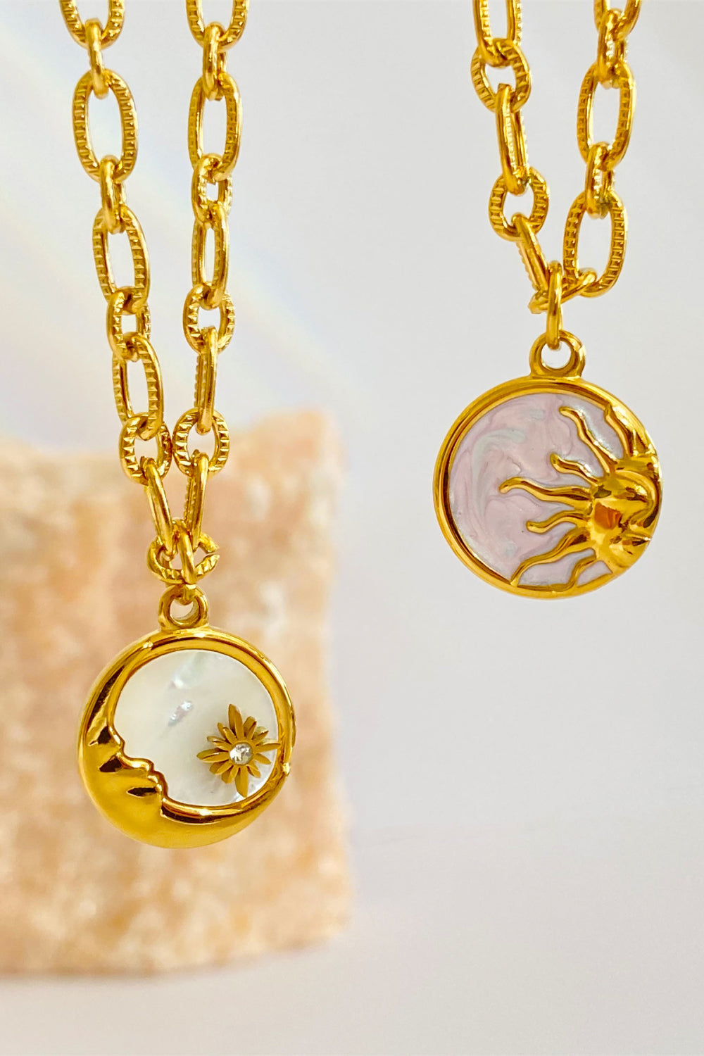 Honeybee Mumford's Round Pendant Necklace