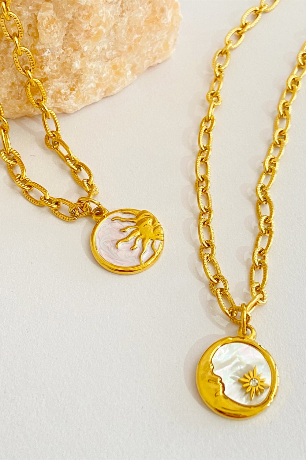 Honeybee Mumford's Round Pendant Necklace