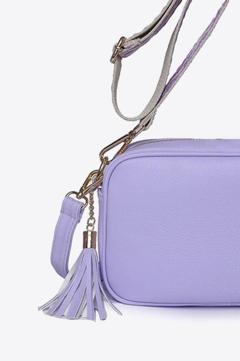 Honeybee Mumford's Leather Tassel Crossbody Bag