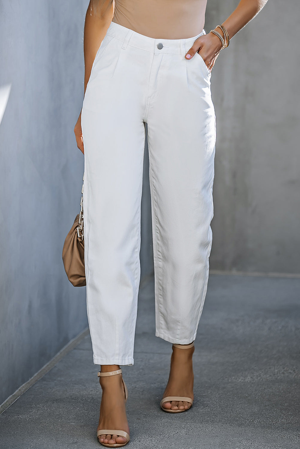 Honeybee Mumford's High-Waist Straight Jeans