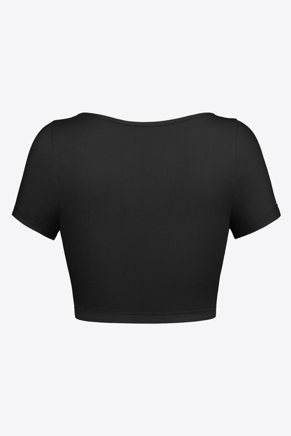 Honeybee Mumford's Square Neck Ribbed Crop Top