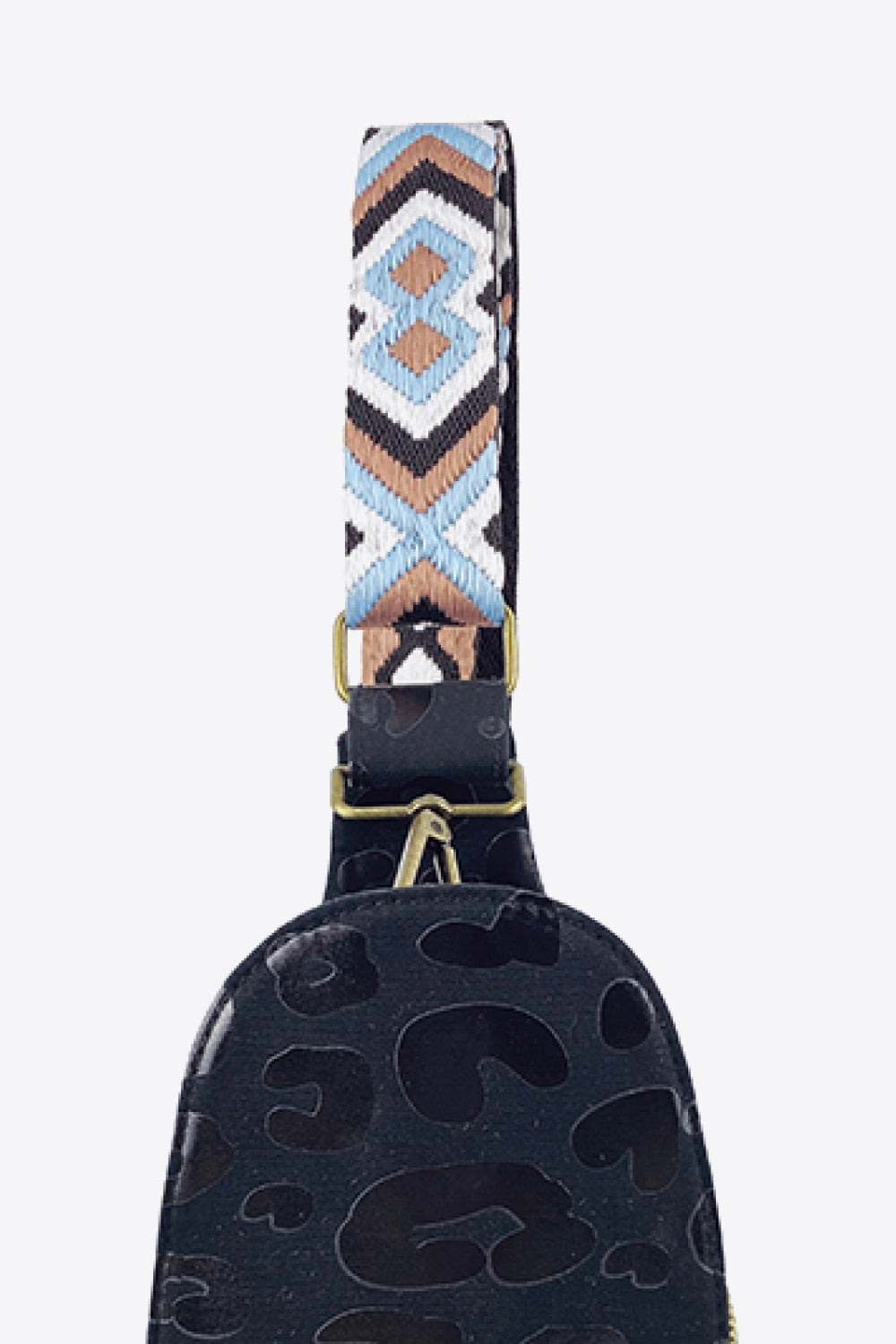 honeybee Mumford's Printed Leather Sling Bag