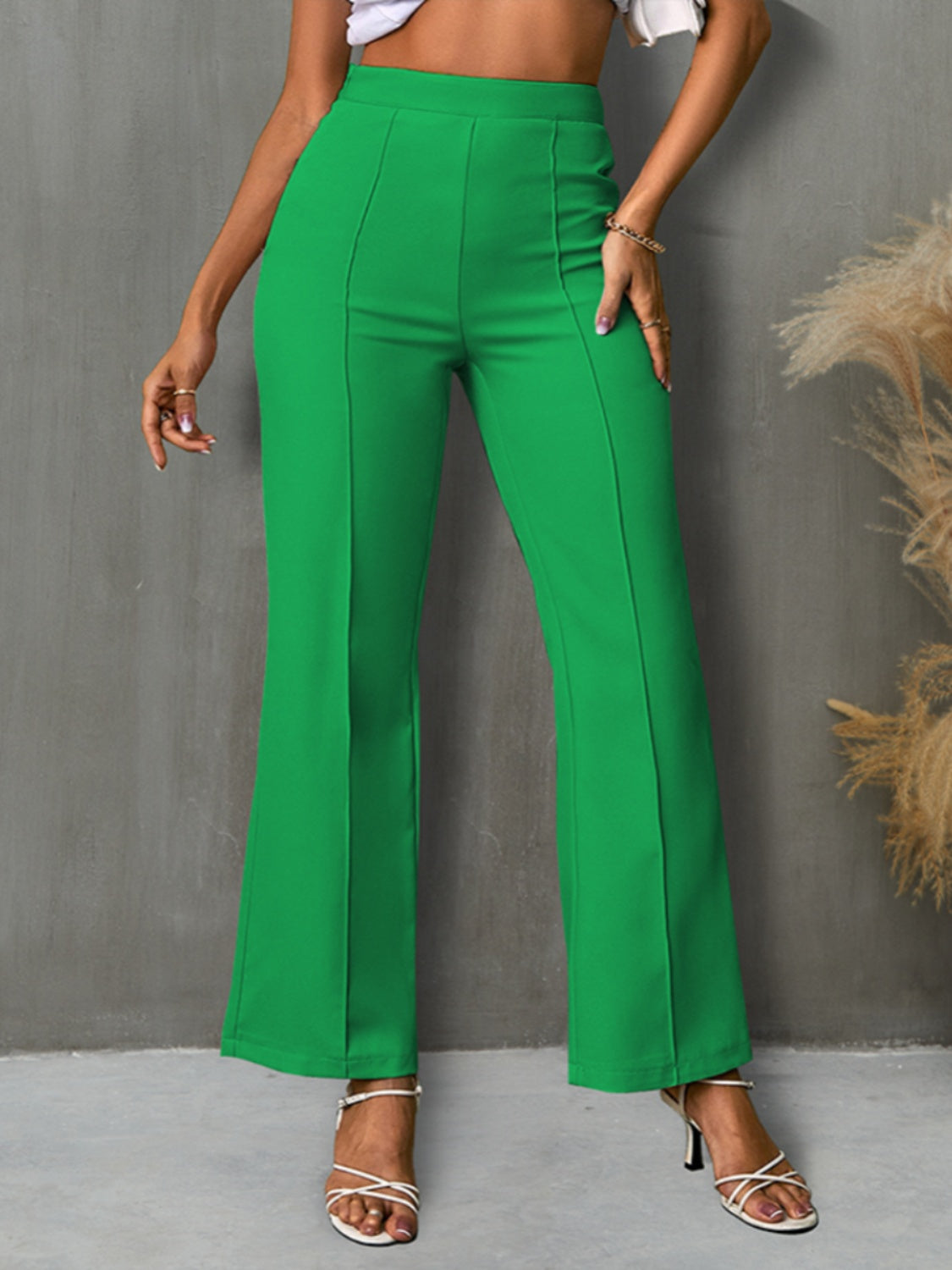 Honeybee Mumford's High Waist Straight Pants