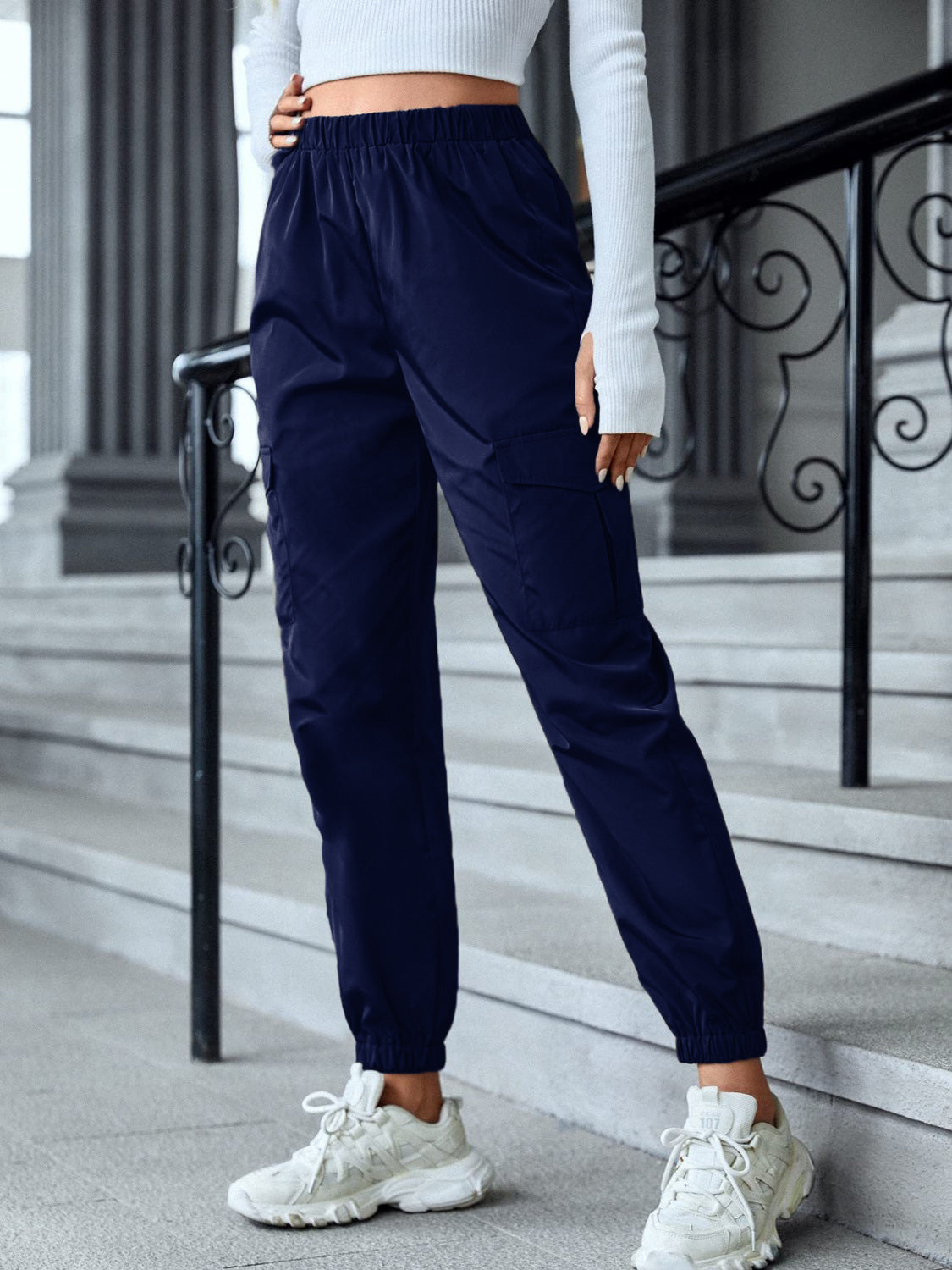 Honeybee Mumford's High Waist Joggers with Pockets