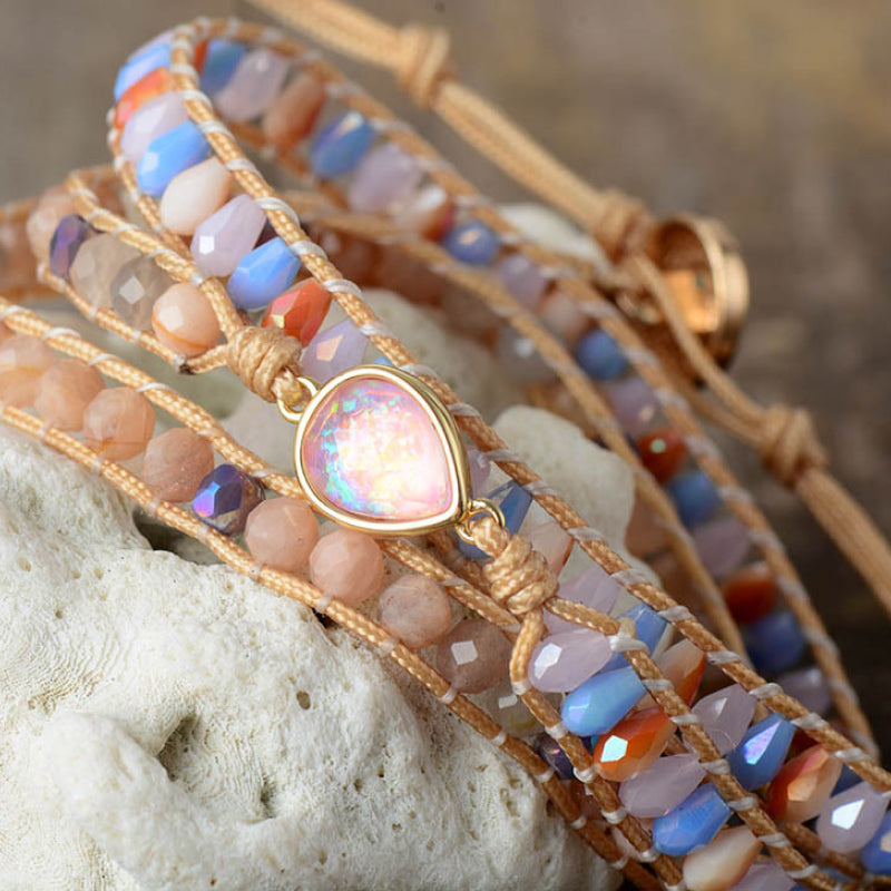 honeybee Mumford's Opal Beaded Bracelet