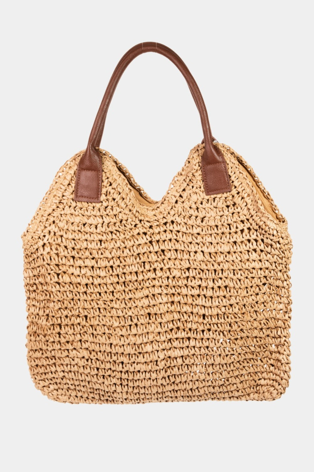 Honeybee Mumford's Straw Braided Faux Leather Strap Shoulder Bag