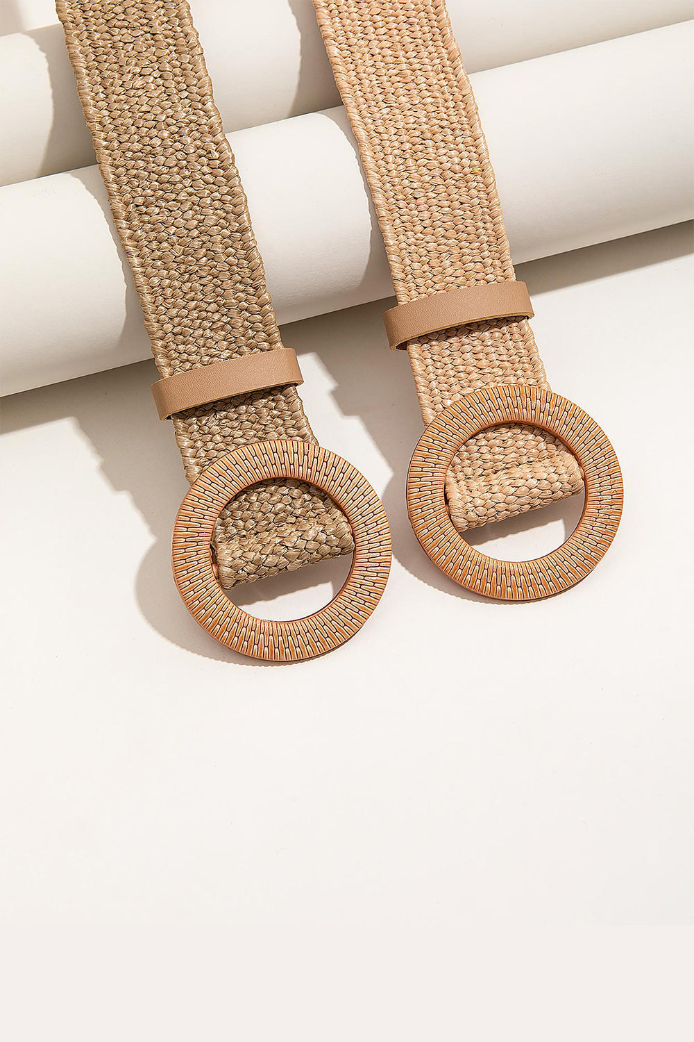 Honeybee Mumford's Woven Round Buckle Belt