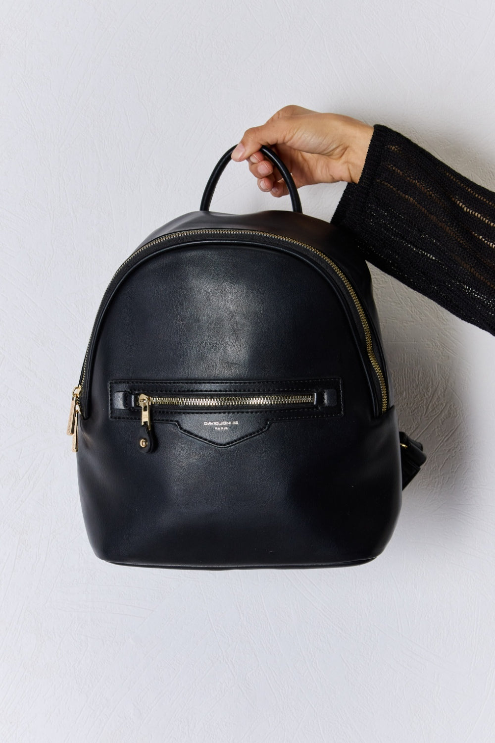 honeybee Mumford's David Jones Leather Backpack