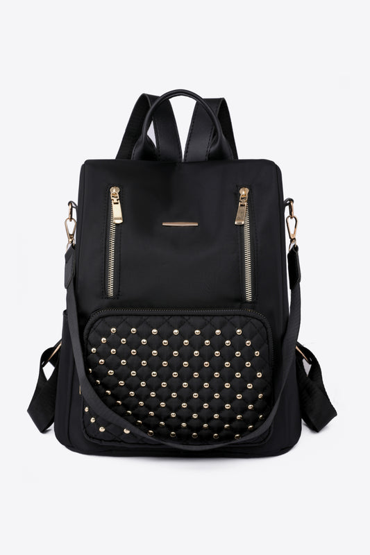 honeybee Mumford's Zipper Pocket Beaded Backpack