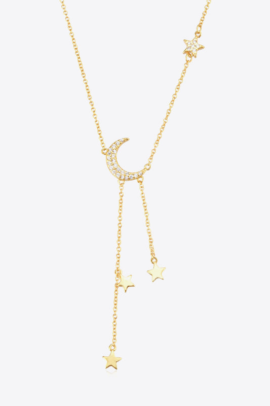 Honeybee Mumford's Star and Moon Necklace