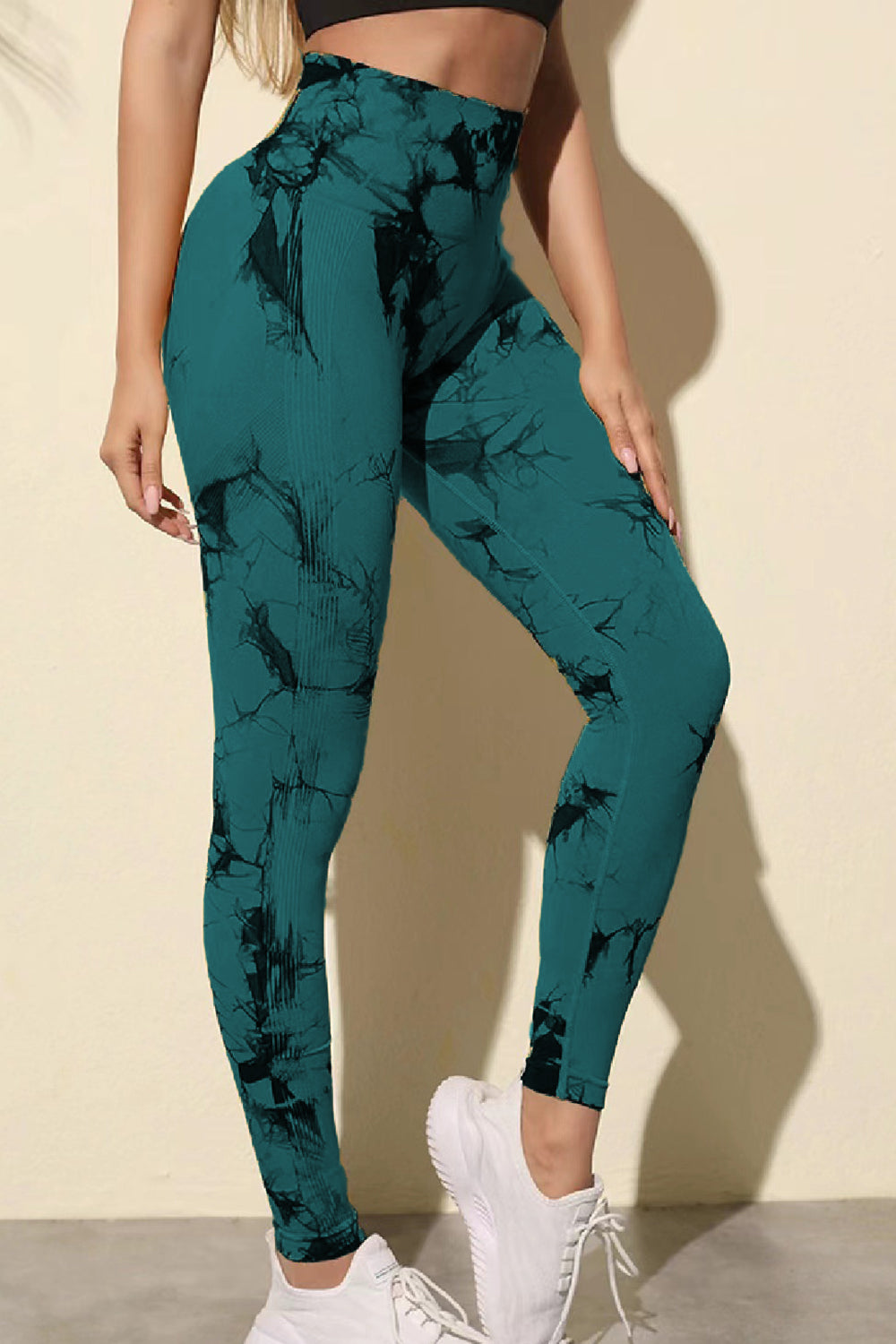 Honeybee Mumford's Printed High Waist Active Leggings