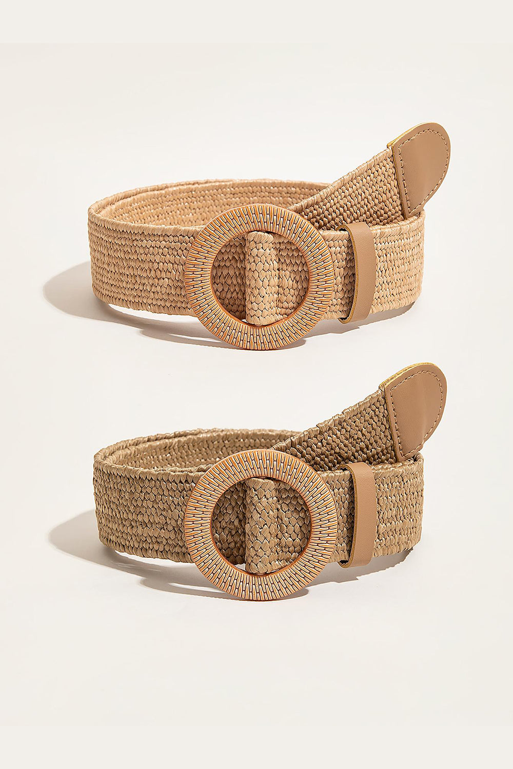 Honeybee Mumford's Woven Round Buckle Belt