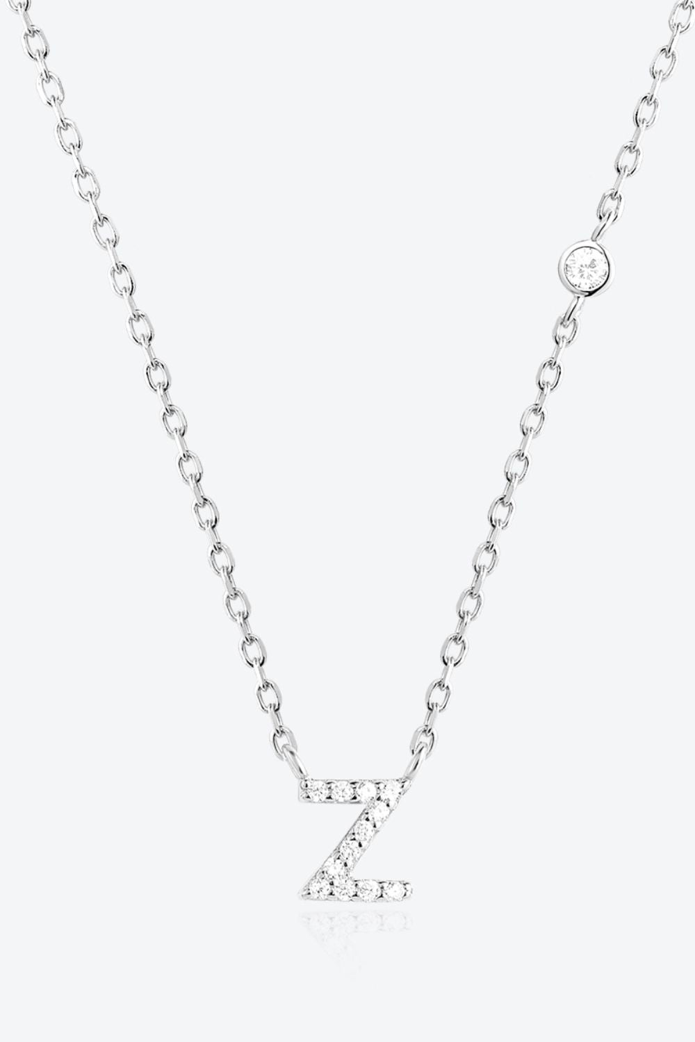 Honeybee Mumford's V To Z Sterling Silver Necklace