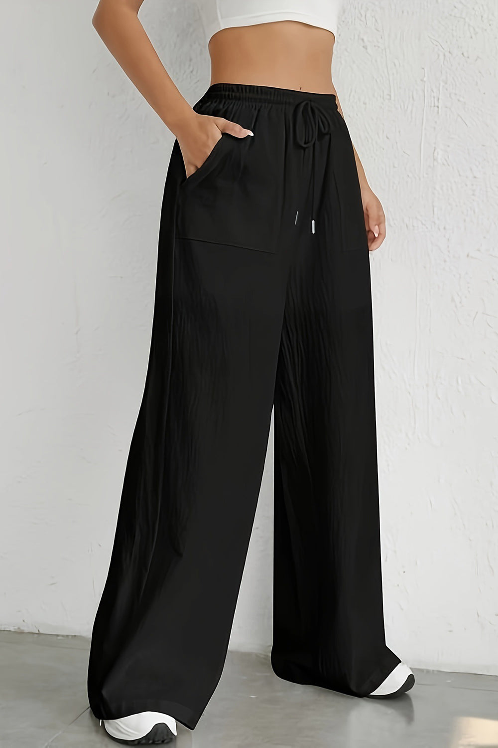 Honeybee Mumford's Drawstring Wide Leg Pants