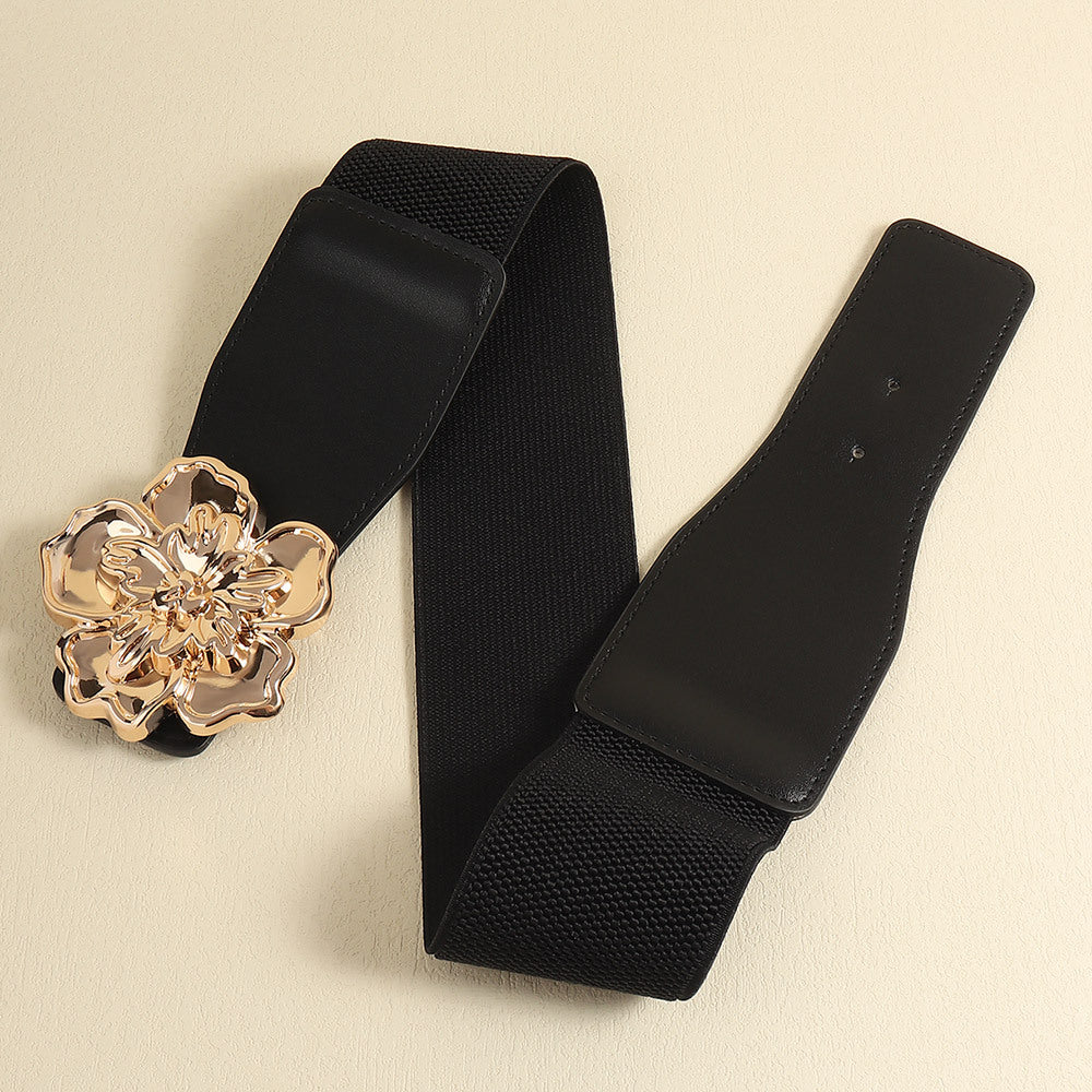 Honeybee Mumford's Flower Buckle Elastic Belt