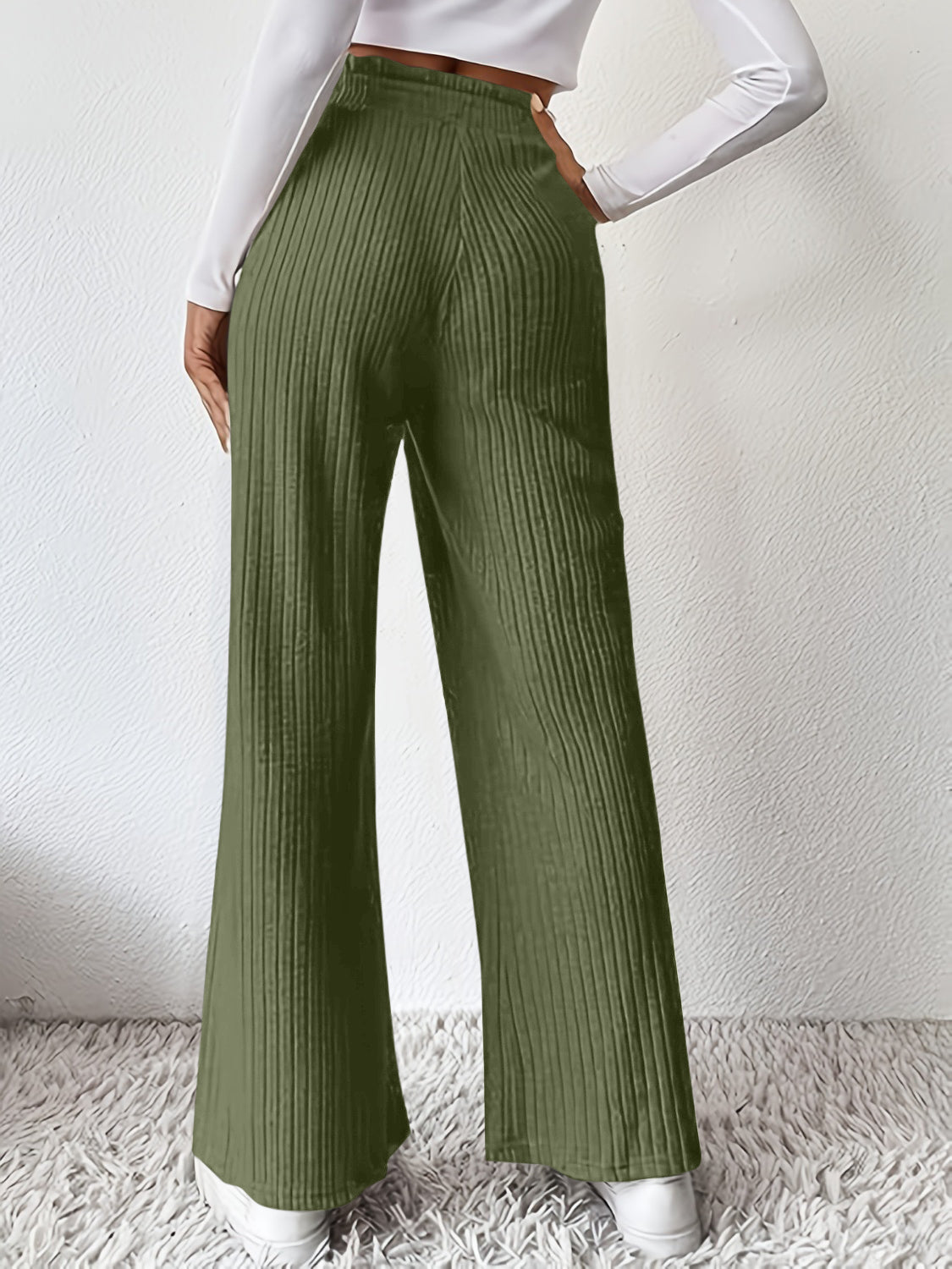 Honeybee Mumford's Ribbed High Waist Pants