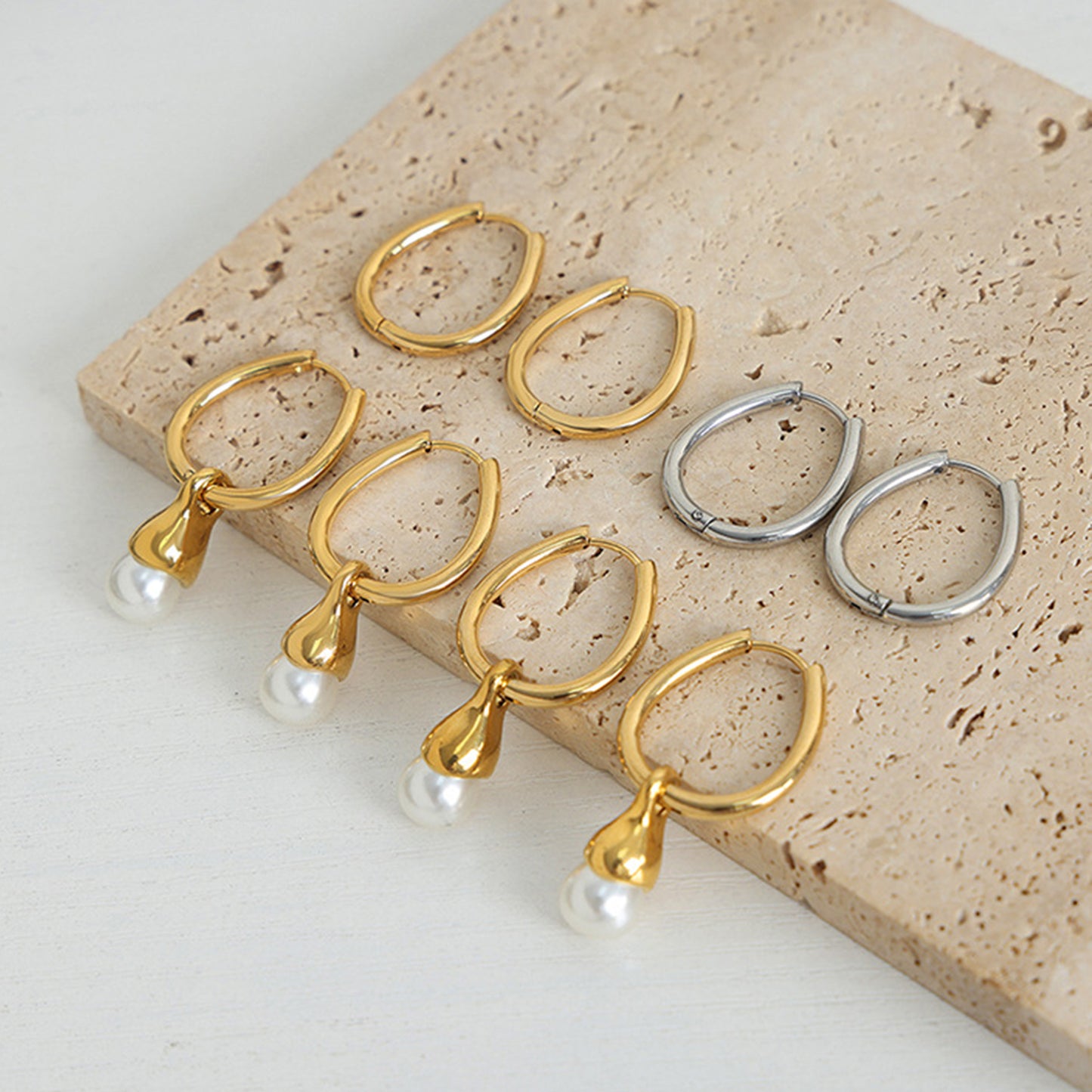 honeybee Mumford's Huggie Earrings