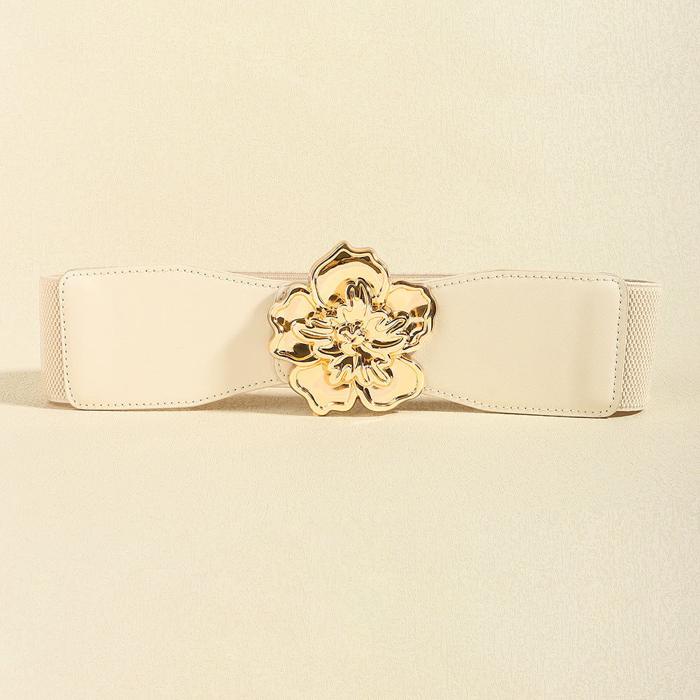 Honeybee Mumford's Flower Buckle Elastic Belt