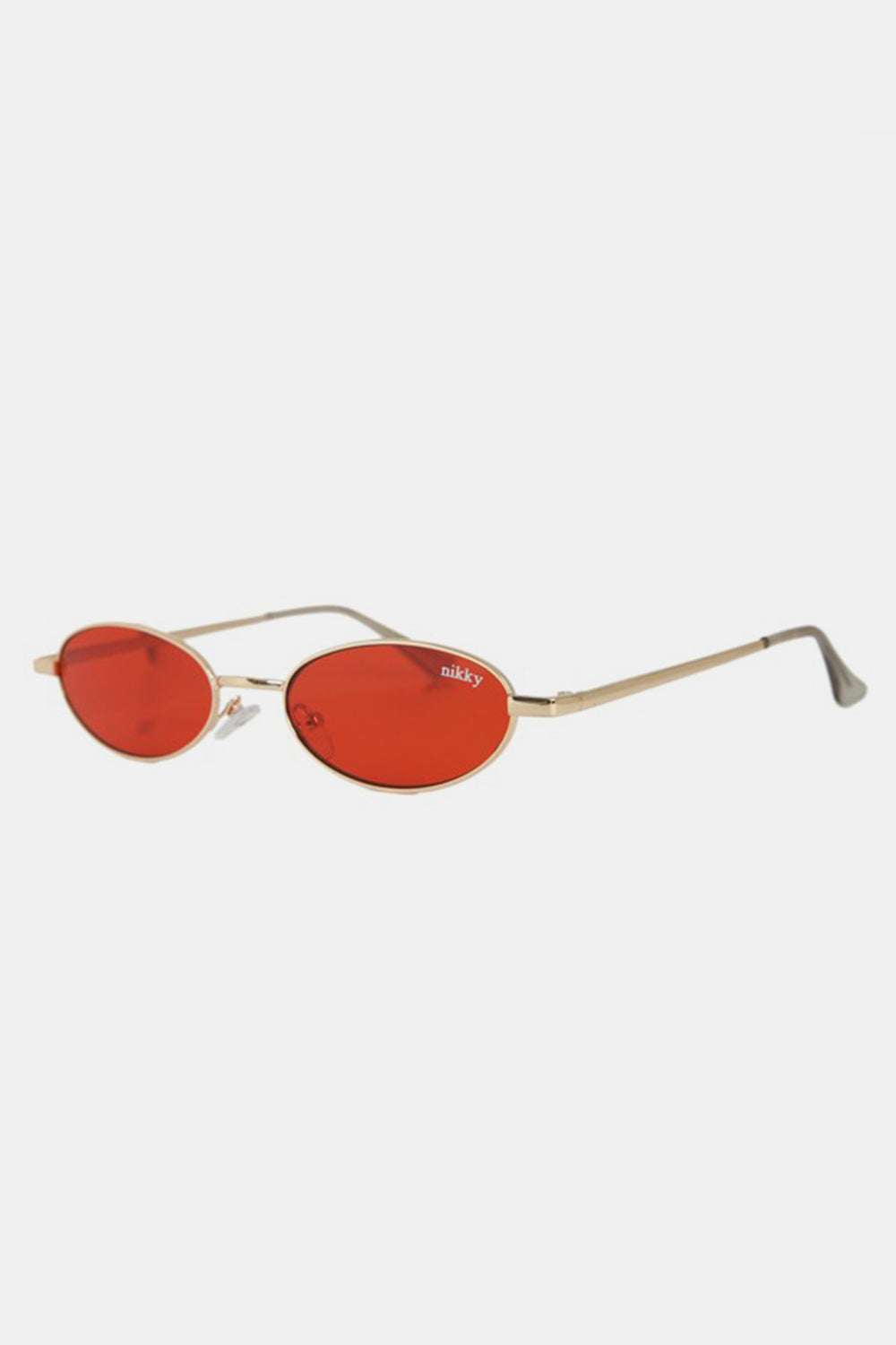 Honeybee Mumford's Nicole Lee Metal Frame Finley Oval Sunglasses