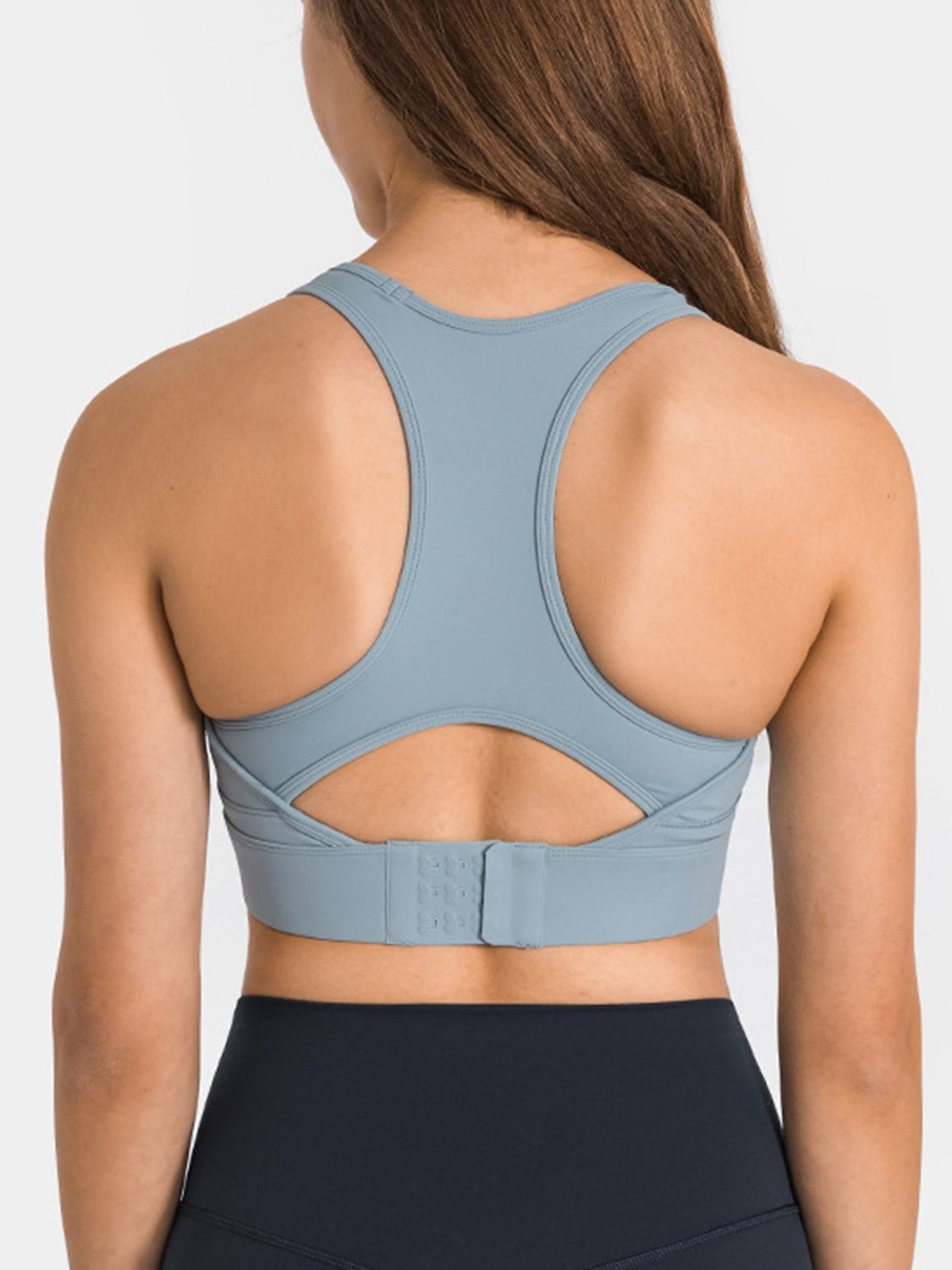 Honeybee Mumford's Double Take Round Neck Racerback Cropped Tank