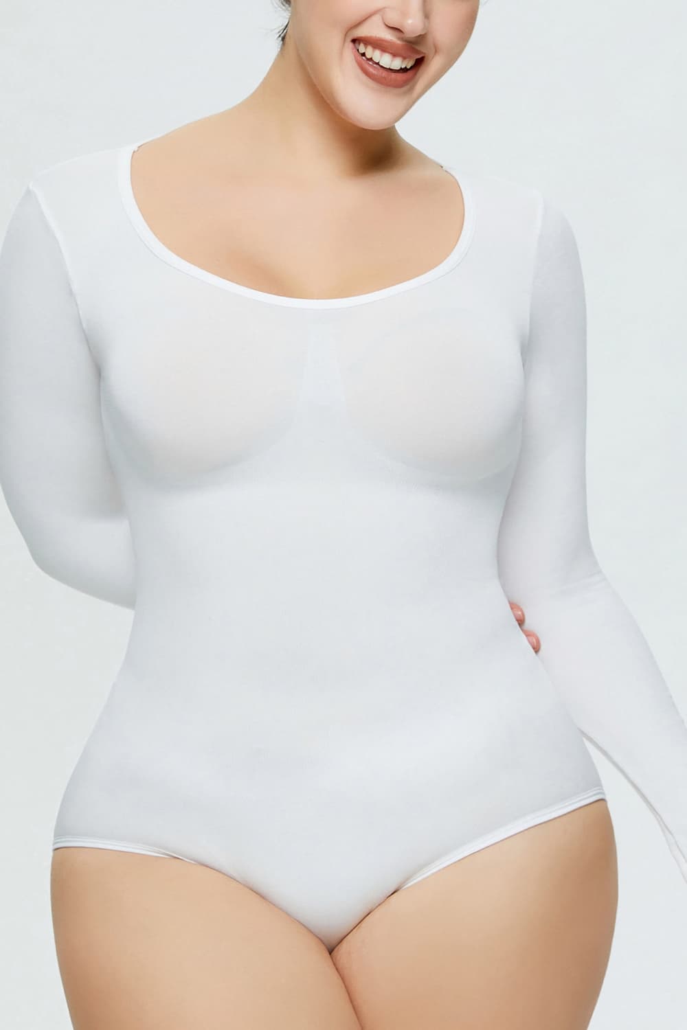 Honeybee Mumford's Long Sleeve Shaping Bodysuit