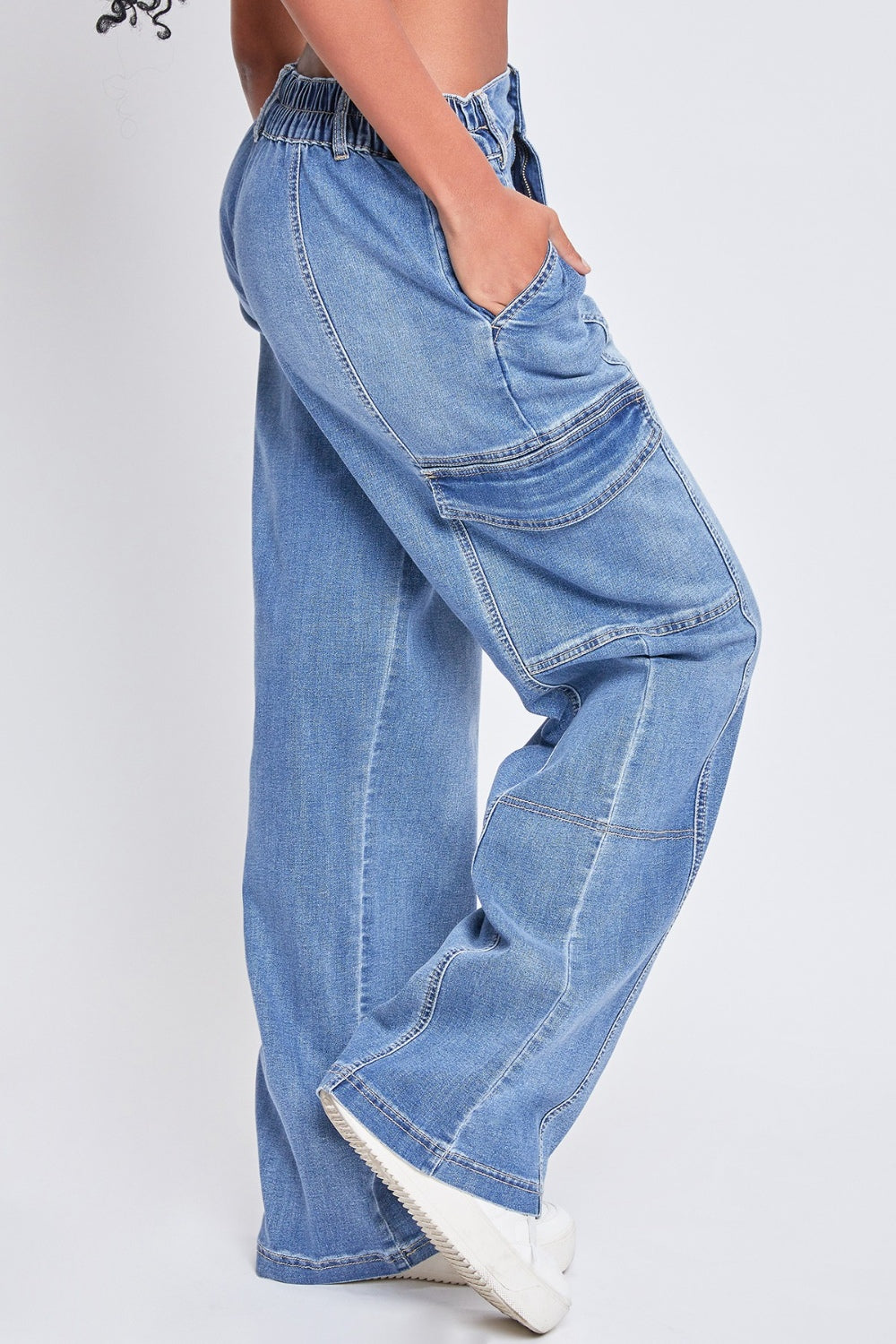 Honeybee Mumford's High-Rise Straight Cargo Jeans