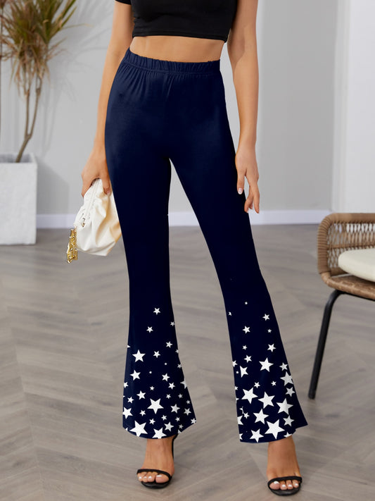 Honeybee Mumford's Star Elastic Waist Bootcut Pants