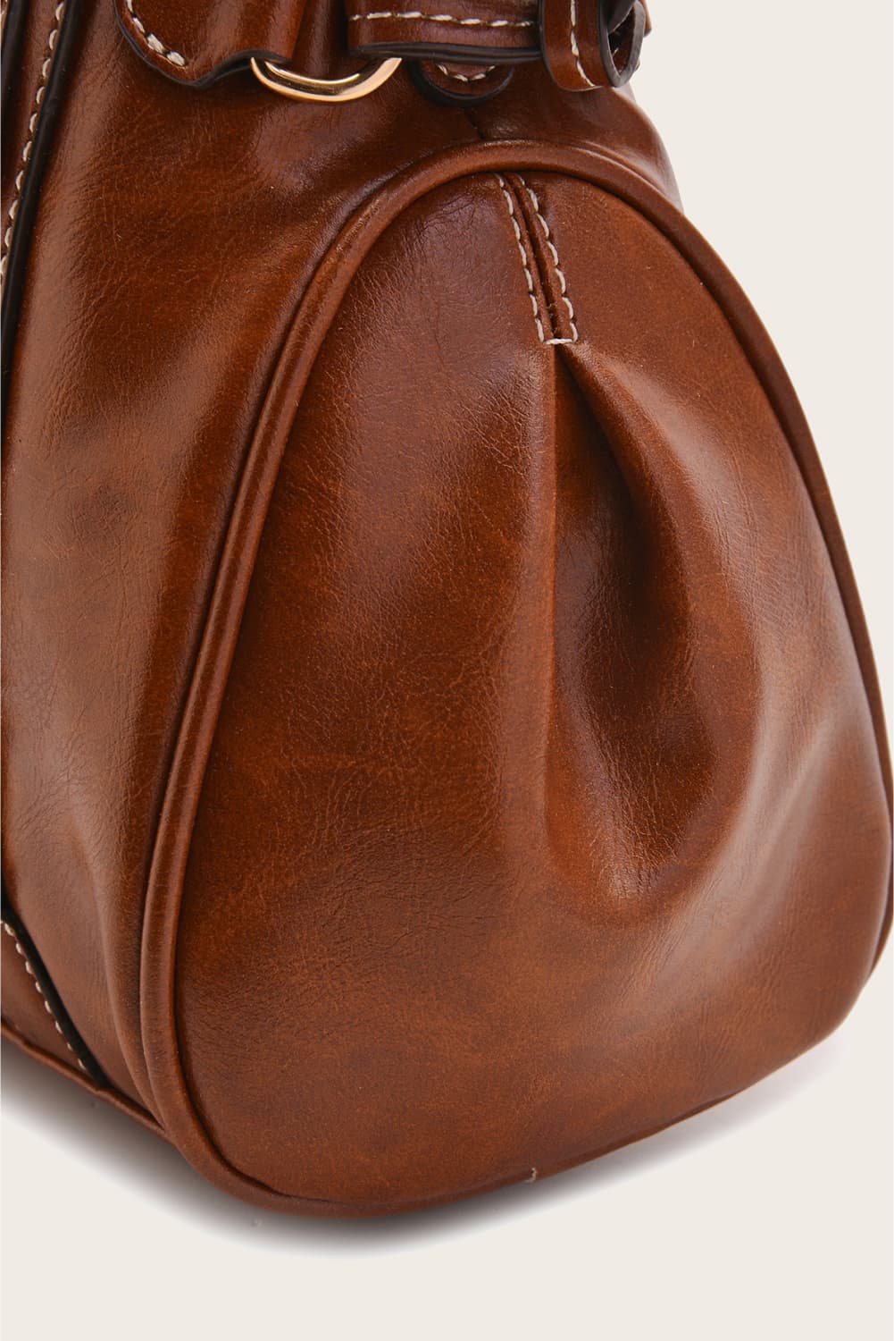 Honeybee Mumford's Leather Handbag