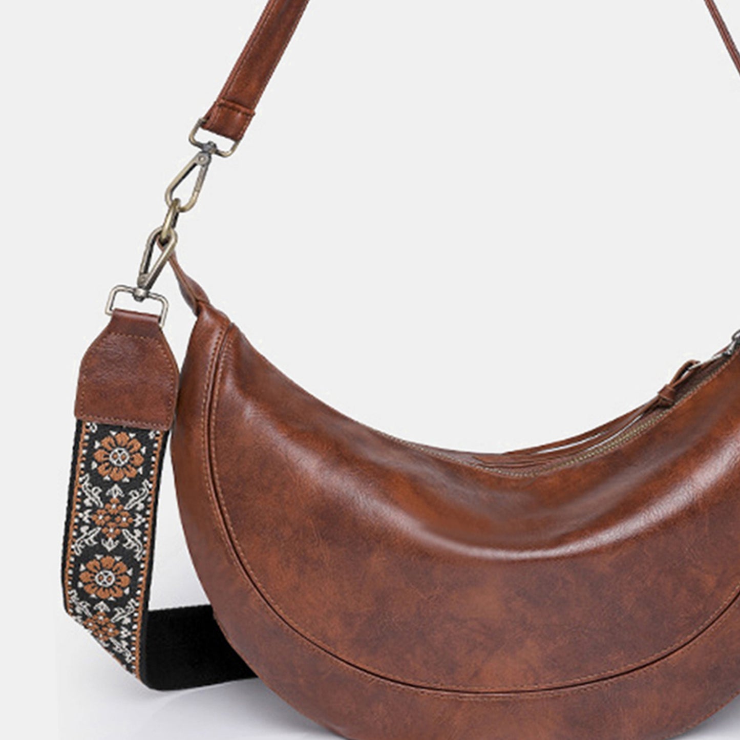 Honeybee Mumford's Leather Crossbody Bag