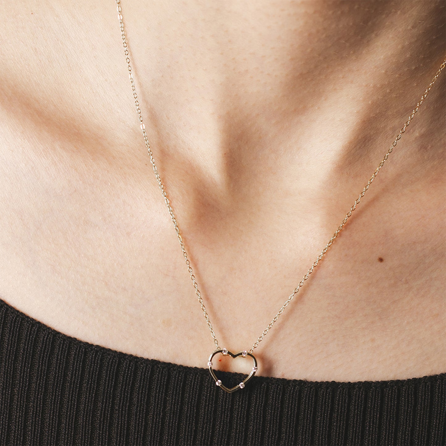 Honeybee Mumford's Spring Ring Closure Necklace