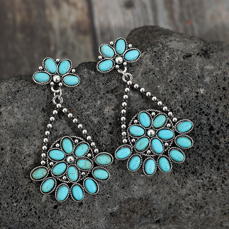 honeybee Mumford's Turquoise Teardrop Earrings