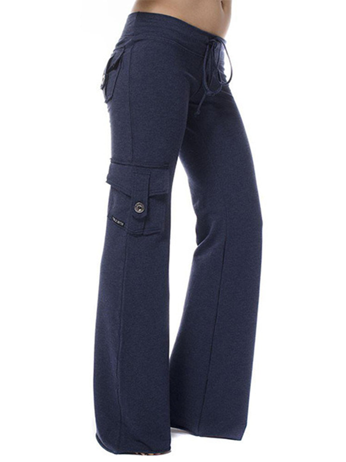 Honeybee Mumford's Mid Waist Pants with Pockets