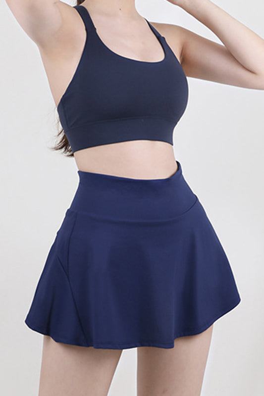 Honeybee Mumford's High Waist Pleated Active Skirt